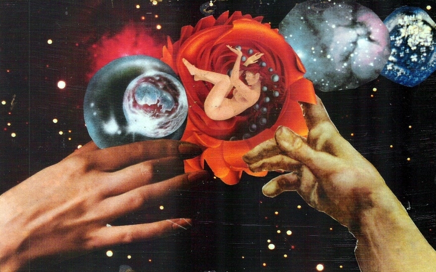 Soul's Journey: Held by Infinite Love (Council Suit--1st card I made!)